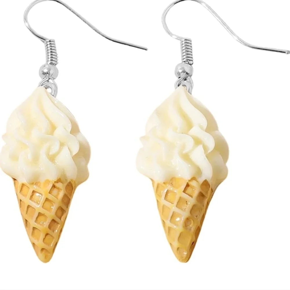 Ice Cream Cone Earrings